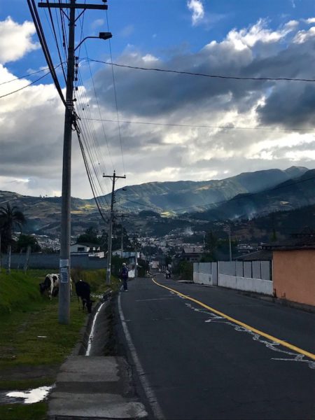 Quito Ecuador roads